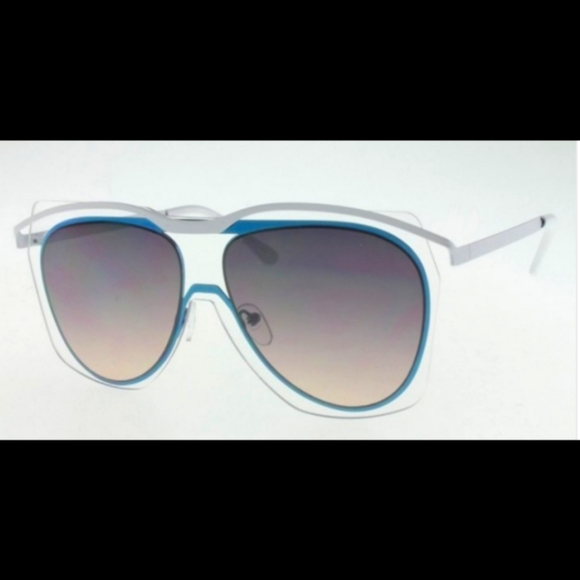 Aviator Sunglasses with Unique Double Lens  - Picture 1 of 2
